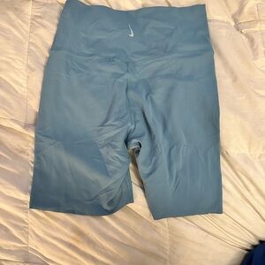 Nike blue biker athletic shorts